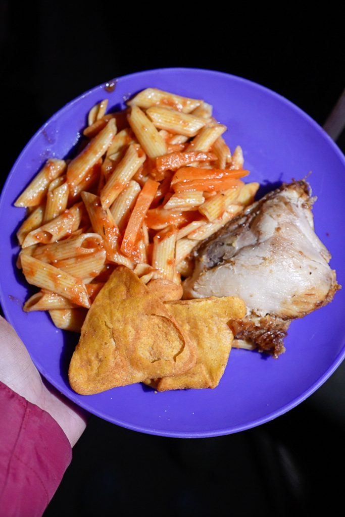 Food on V-Hiking Tours